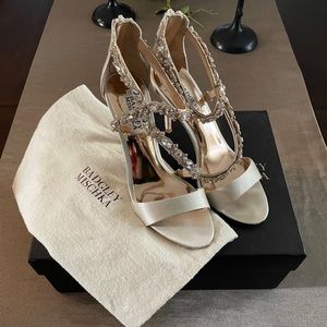 Badgley Mischka Wedding Shoes, Caress style